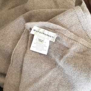 White + Warren cashmere travel wrap